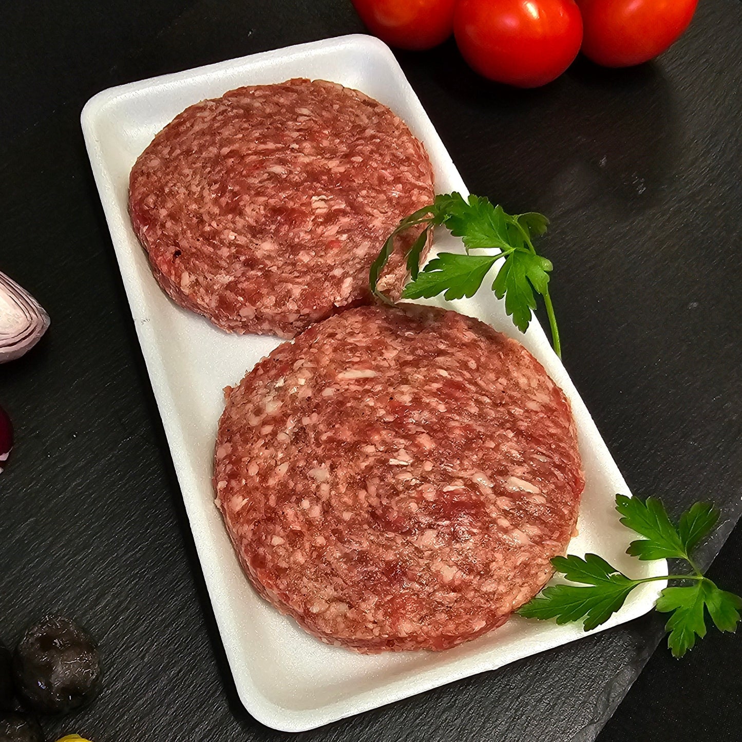 Burger Black Angus La Caserola / 400 grame