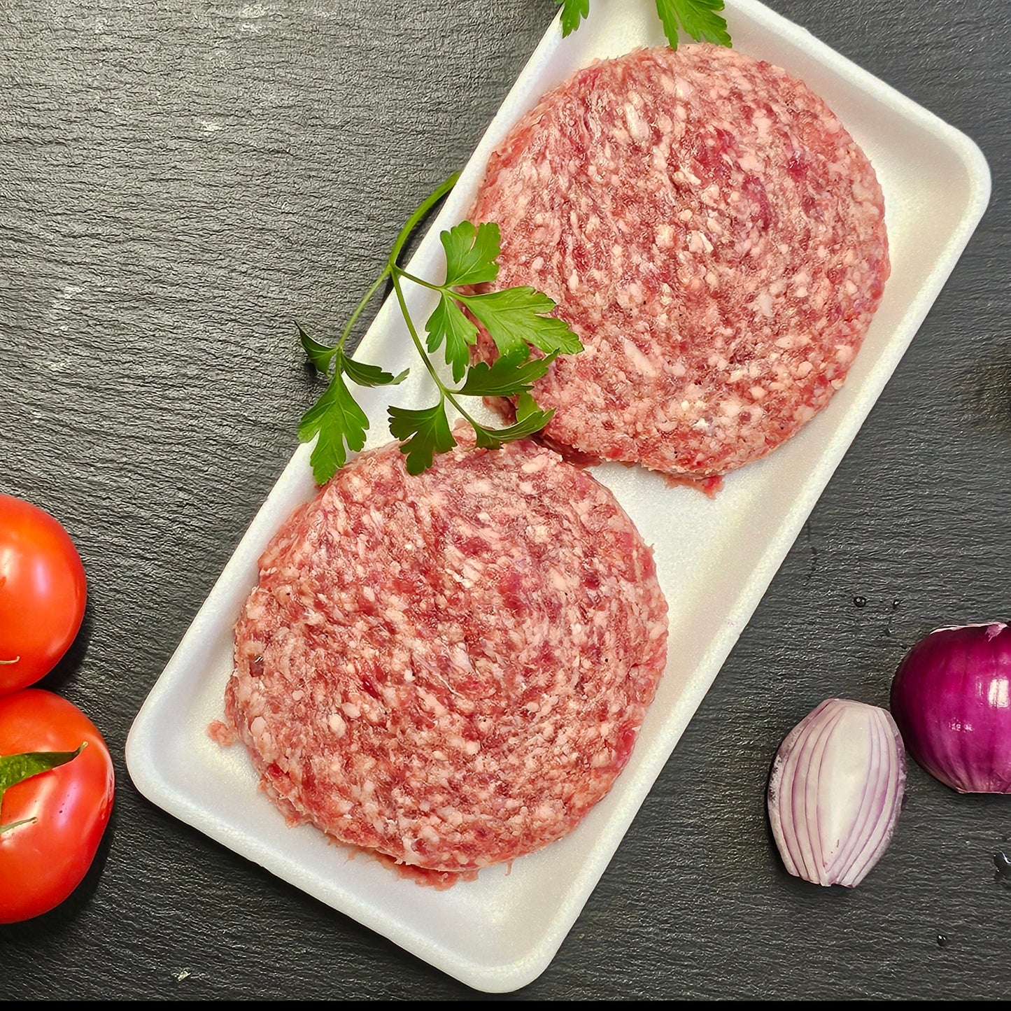 Burger Black Angus La Caserola / 400 grame